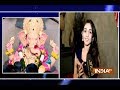 TV actress Tanya offers prayer at Andhericha Raja in Mumbai