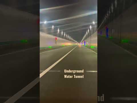 Túnel subterrâneo de água - Ilha Geoje, Coreia do Sul