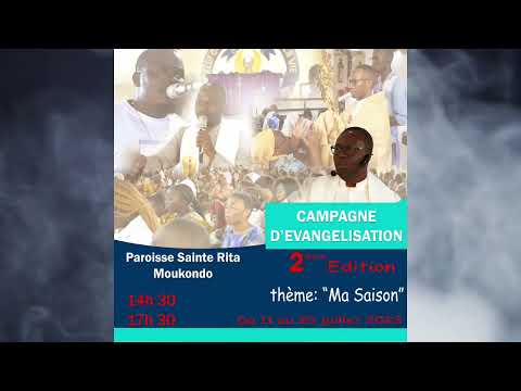 Spot: Campagne d’évangélisation à sainte Rita de Moukondo