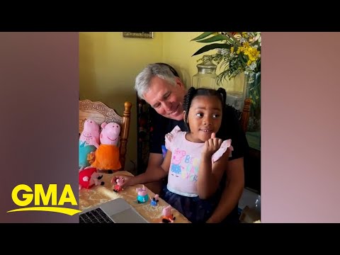 Grandpa Makes Adorable Video Starring Granddaughter’s Toys