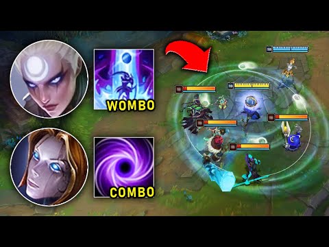 WE RAN AN AMAZING WOMBO COMBO (DIANA + ORIANNA ULT) - League of Legends