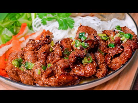 BEST Vietnamese Lemongrass Pork 💯 Thit Nuong Recipe