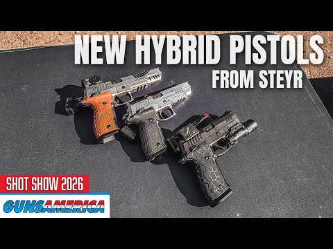 5 New Hybrid Pistols from Steyr Arms -- SHOT Show 2026