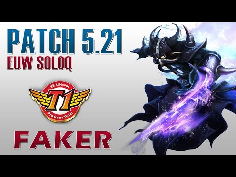 SKT T1 Faker - Kassadin Mid Lane - EUW SoloQ