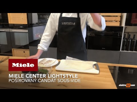 Pošírovaný Candát Sous-Vide se zeleninou a pestem | Miele Center Lightstyle