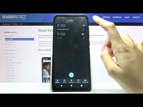 Cómo poner la alarma en NOKIA C20 - alarma despertador