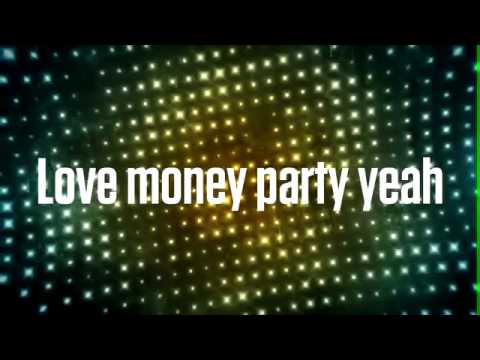 Miley Cyrus -  Love Money Party feat - Big Sean [Official Lyric Video] [Album Bangerz]