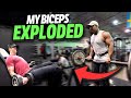 I HAD A BODYBUILDER TRAIN ME FOR A DAY...