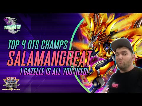 Top 4 SALAMANGREAT Yu-Gi-Oh! Deck Profile - OTS Championship - Sept 2023