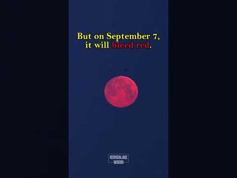 September 7, 2025: The Blood Moon Total Lunar Eclipse!🌕🔴