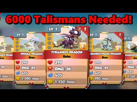 6000 TALISMANS Required for ALL TYRANTS! Only 1-2 Tyrants Expected for F2P Players! - DML #1775