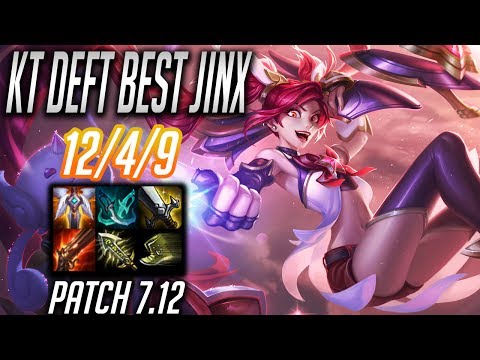 KT Deft Best Jinx Korea | Challenger 837 LP