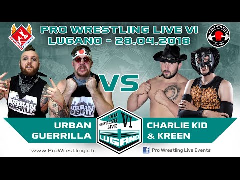 Kreen & Charlie Kid vs Urban Guerrilla - Pro Wrestling Live Lugano VI - 28.04.2018