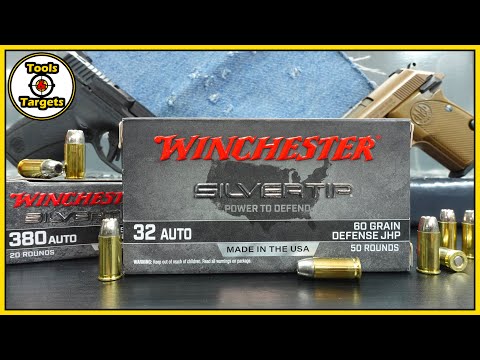 Is This SILVER Worth Stacking?....32 VS .380 Winchester Silvertip Ballistic Gel AMMO Test!
