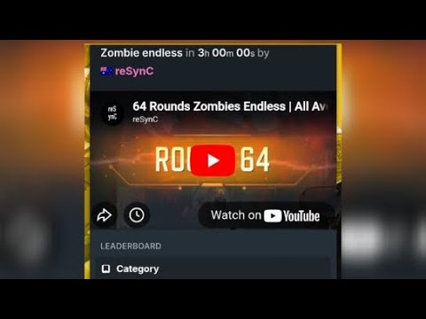 ATTEMPT #2 SHI NO NUMA ROUND 64 WR