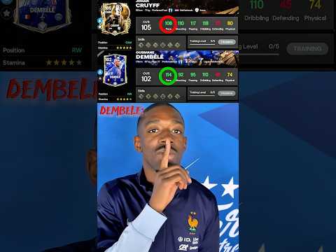 Dembele Be like 🤫☠️🔥 #fcmobile