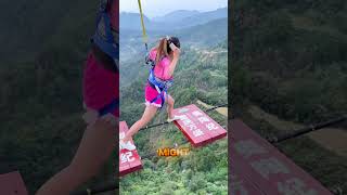 Download lagu 🌋⚠️ Oh, There Are Cliffs Below! It's So Dangerous!#funny #jokes mp3