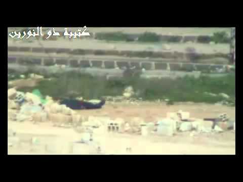 عملية قنص عنصرين لقوات النظام من قبل كتيبة ذو النورين في حمص