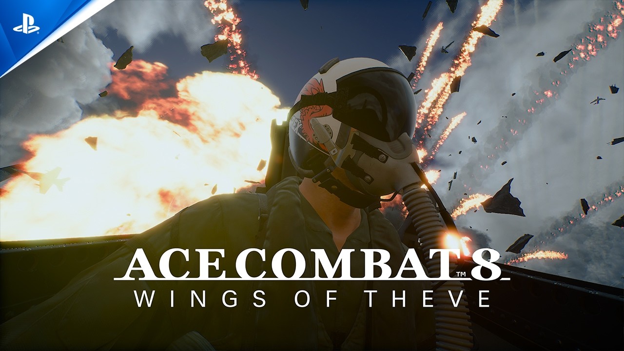 Official Ace Combat 8 trailer image with fighter jet action