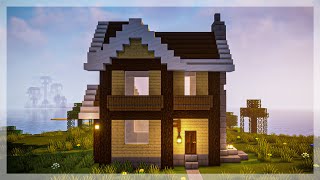Minecraft : How To Build A Modern House | Tutorial