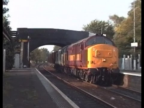 37419+37518 Plumley 7H51 1155 Oakleigh Sdgs - Tunstead 13 October 1996
