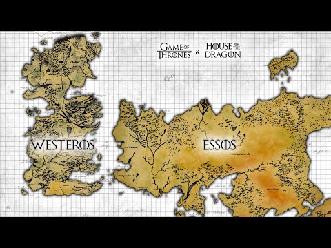 Game of Thrones World Map EXPLAINED