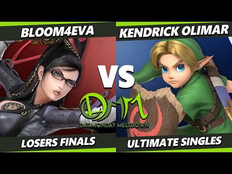 DAT MM 300 Losers Finals - Kendrick Olimar (Young Link) Vs. Bloom4Eva (Bayonetta) Smash Ultimate