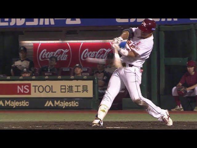 【3回裏】イーグルス・銀次が貴重な追加点をたたき出す!! 2018/7/25 E-F