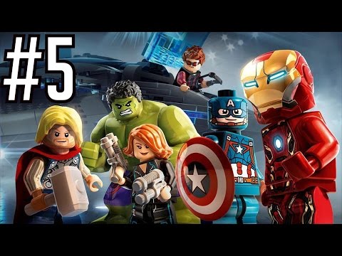 LEGO Marvel's Avengers (Xbox360) Walkthrough Part 5 Let's Play Playthrough Review 1080p