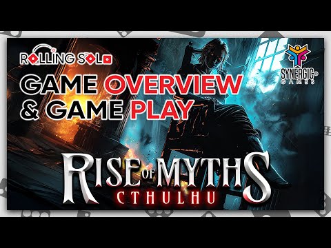 Rise of Myths: Cthulhu | Solo Playthrough | Game Overview & Gameplay