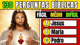 130 Perguntas do Novo Testamento | Apenas 1% Conseguem Acertar o Nível Difícil! (Quiz Bíblico)