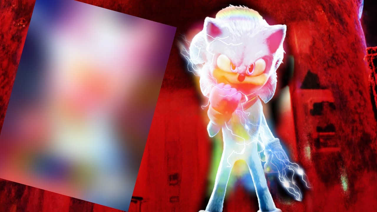 MAKING A CUSTOM SONIC MOVIE 18 HYPER SONIC WALLPAPER [ADIL PICSART KING]