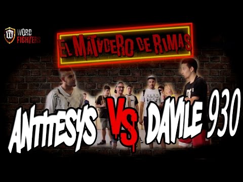 Antitesys VS Davile 930 - El Matadero de Rimas BARCELONA #EMDR #WordFighters - 1080HD