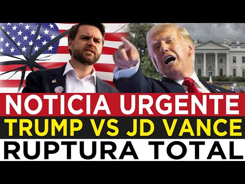 RUPTURA  REPUBLICANA: TRUMP y JD VANCE se ALEJAN