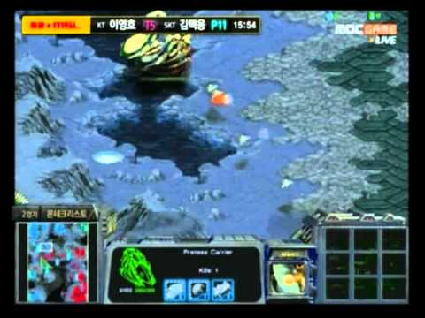 Flash vs Bisu MSL 2011 Group D - english commentary part 2/2