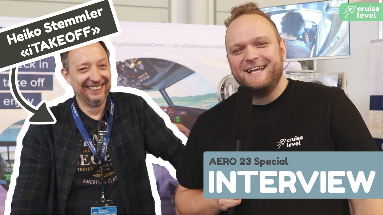 Aero23 | Interview Heiko Stemmler iTAKEOFF | cruiselevel.de