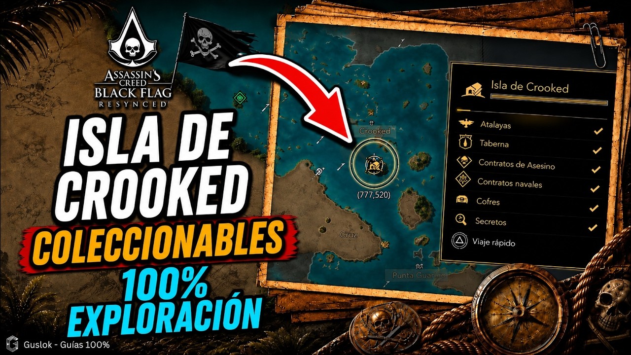 Isla De Crooked Exploración 100% – Todos Los Coleccionables | Assassin’s Creed Black Flag Resynced Isla De Crooked Exploración 100% – Todos Los Coleccionables | Assassin’s Creed Black Flag Resynced