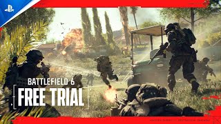 BATTLEFIELD 6 - Trailer de l'essai gratuit | PS5