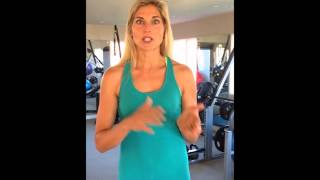Basic Healthy Living Tips from Gabby Reece