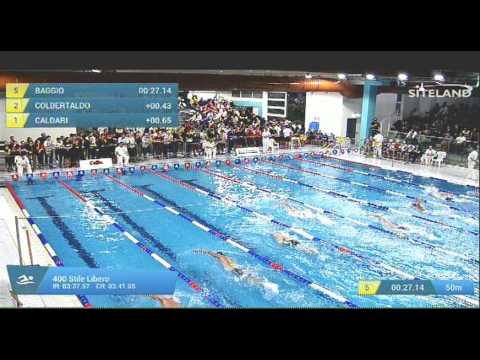 Finale dei 400 Stile Libero  Assoluti Maschi Agonisti - 17 Memorial Chiara Giavi