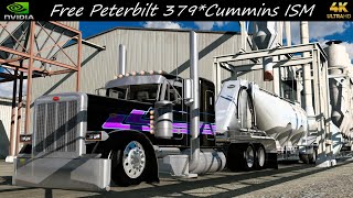 *Free Peterbilt 379*Cummins ISM* Cotton Seed Haul San Antonio to Laredo JBX2/PNG ATS 4K 1.56