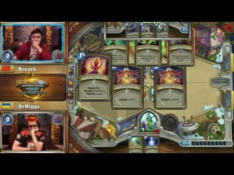 《爐石戰記》Blizzcon世界盃聯賽 開幕週 Day 1 Breath  vs DrHippi