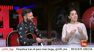 Roko cantando Luz en 24h TVE