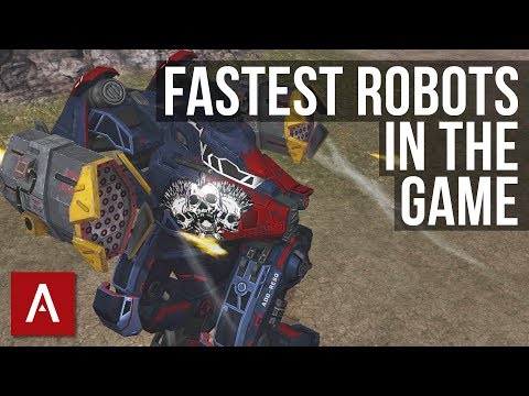War Robots Gameplay: Fastest Robots in the Game