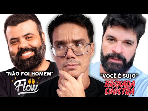 A TRETA SINISTRA ENTRE IGOR DO FLOW E MAGALZÃO DO BROXADA! SOBROU ATÉ PRO LÉO STRONDA E MONARK