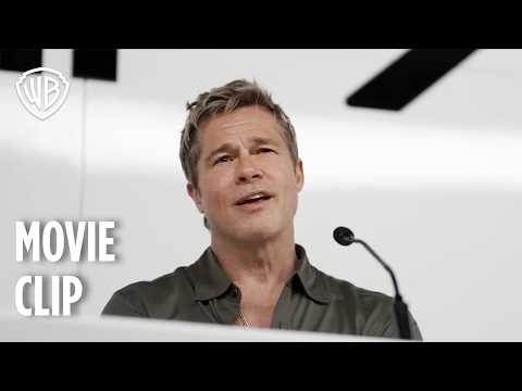 Driver Announcement Starring Brad Pitt - Movie Clip