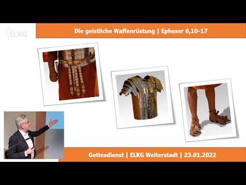 Die geistliche Waffenrüstung Teil 2 (Epheser 6,10-17) - Dr. Heinrich Löwen