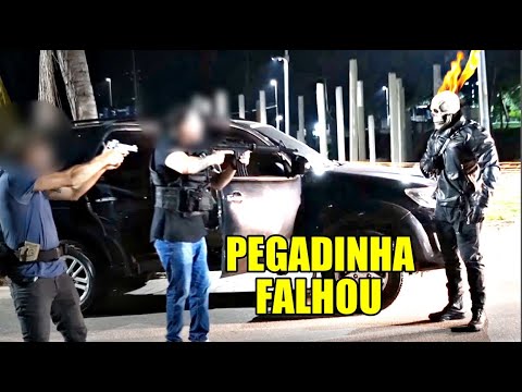 PRANK: GHOST RIDER WAS ARRESTED - Ghost Rider Prank Fail