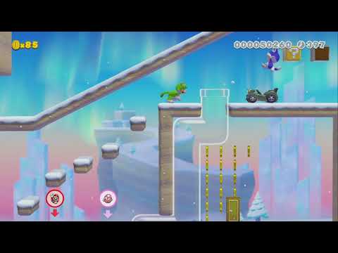 ONLINE VERSUS ~ VSブンブン(かんたん) by TKHR - Super Mario Maker 2 - No Commentary 1bv