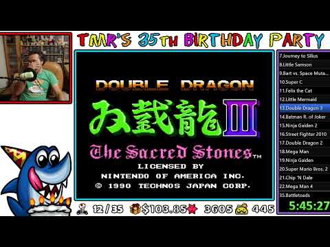 35 Birthday Stream Party - Double Dragon 3 (NES)
